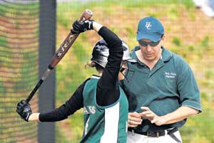 Holy Cross softball is stronger with unusual Amherst array